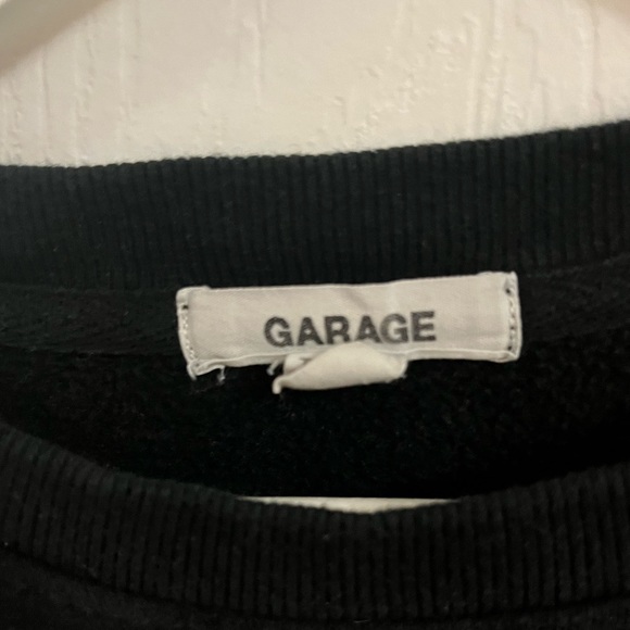 Garage graphic crew neck sweater - Picture 3 of 3